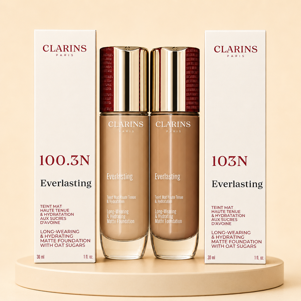 Clarins Everlasting Foundation 24H Long-Wearing & Hydrating Matte