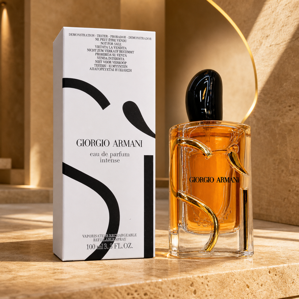 Giorgio Armani Sì Passione / Sì Eau De Parfum Intense - 100ml Refillable Tester
