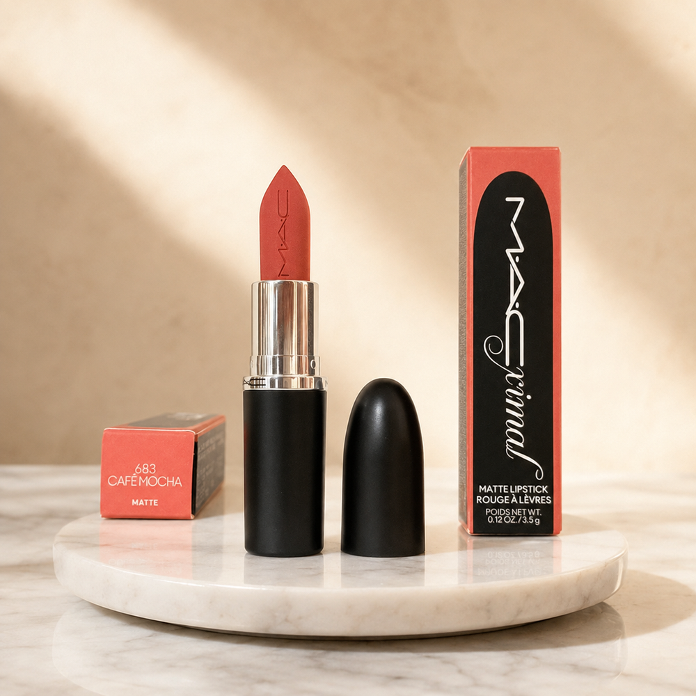 MAC M·A·Cximal Silky Matte Lipstick - Shade 683 Café Mocha