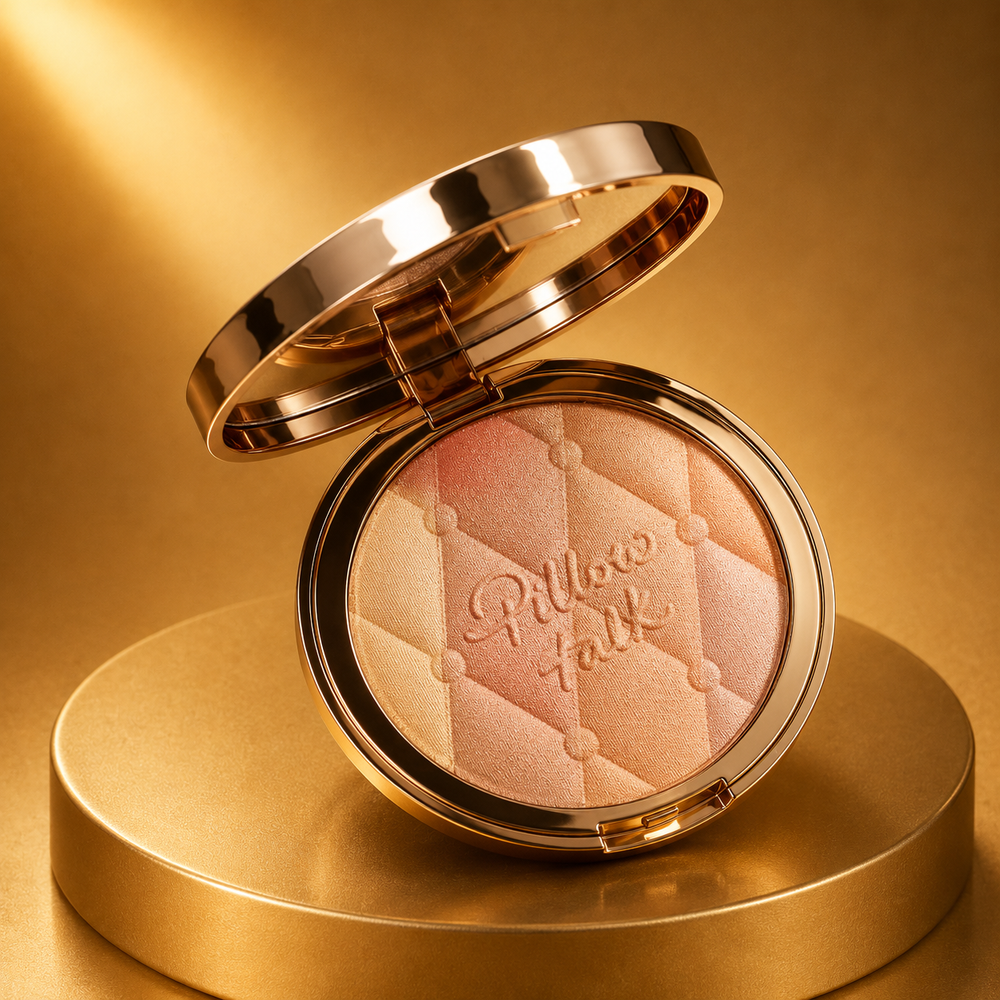 Charlotte Tilbury Pillow Talk Multi-Glow Highlighter – Romance Light | Dimensional High-Shine Illuminating Powder | Silk-Smooth Radiant Glow