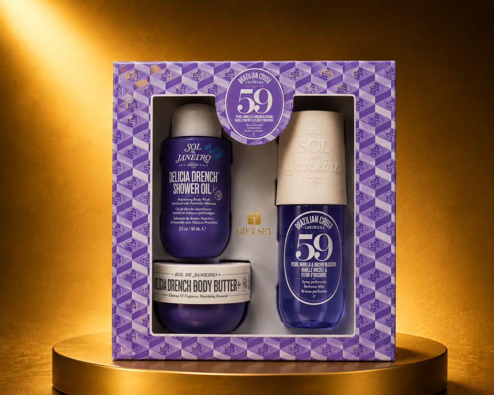 Sol de Janeiro Delicia Drench Jet Set – Brazilian Crush Cheirosa 59 Gift Set