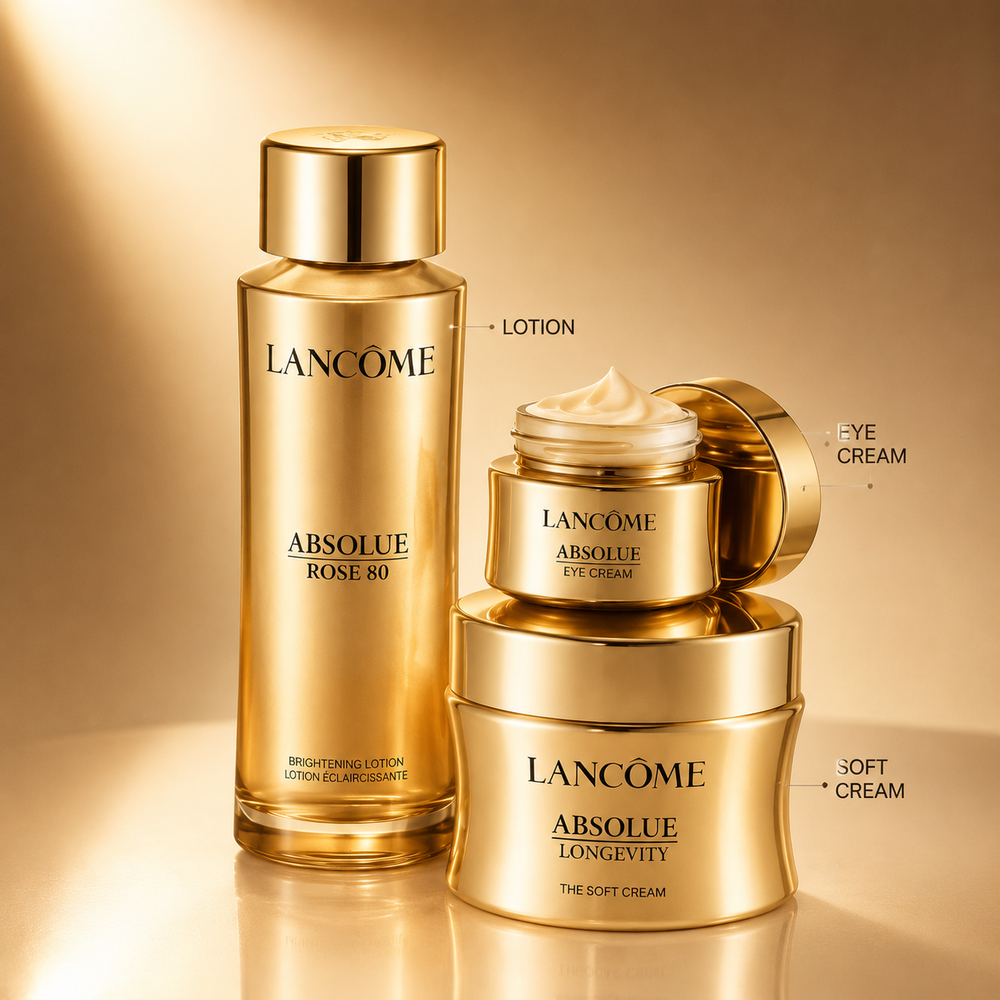 Lancôme Absolue Luxury Radiance & Longevity Skincare Trio