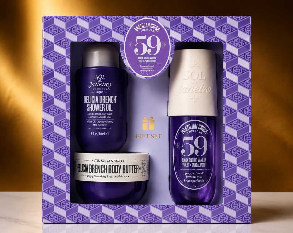 Sol de Janeiro Delicia Drench Jet Set – Brazilian Crush Cheirosa 59 Body Care Gift Set