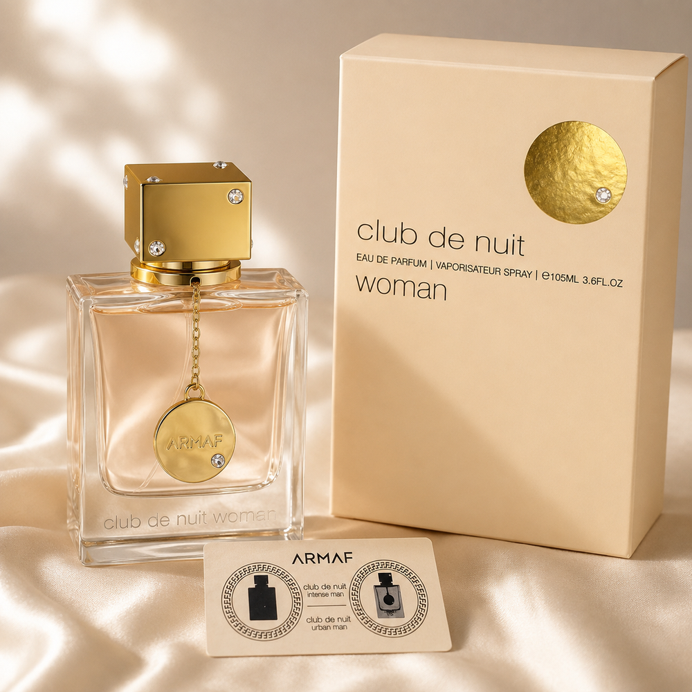 Armaf Club De Nuit Woman Eau de Parfum 105ml – Elegant Floral Fruity Perfume for Women