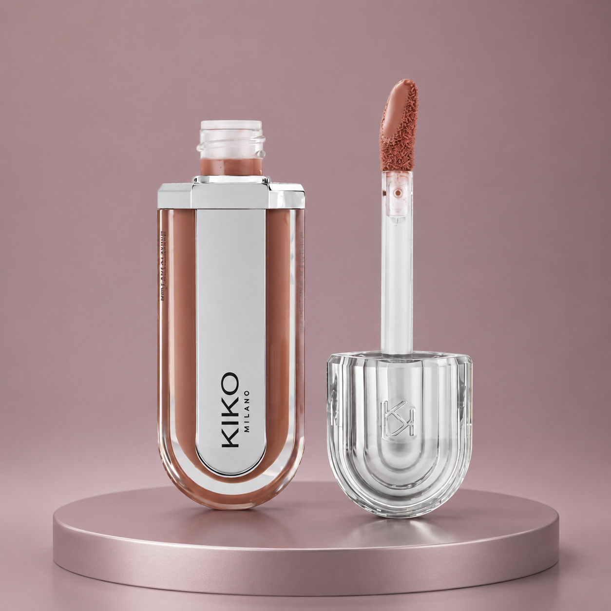 KIKO Milano 3D Hydra Lipgloss Effortless Muted Rosy Brown