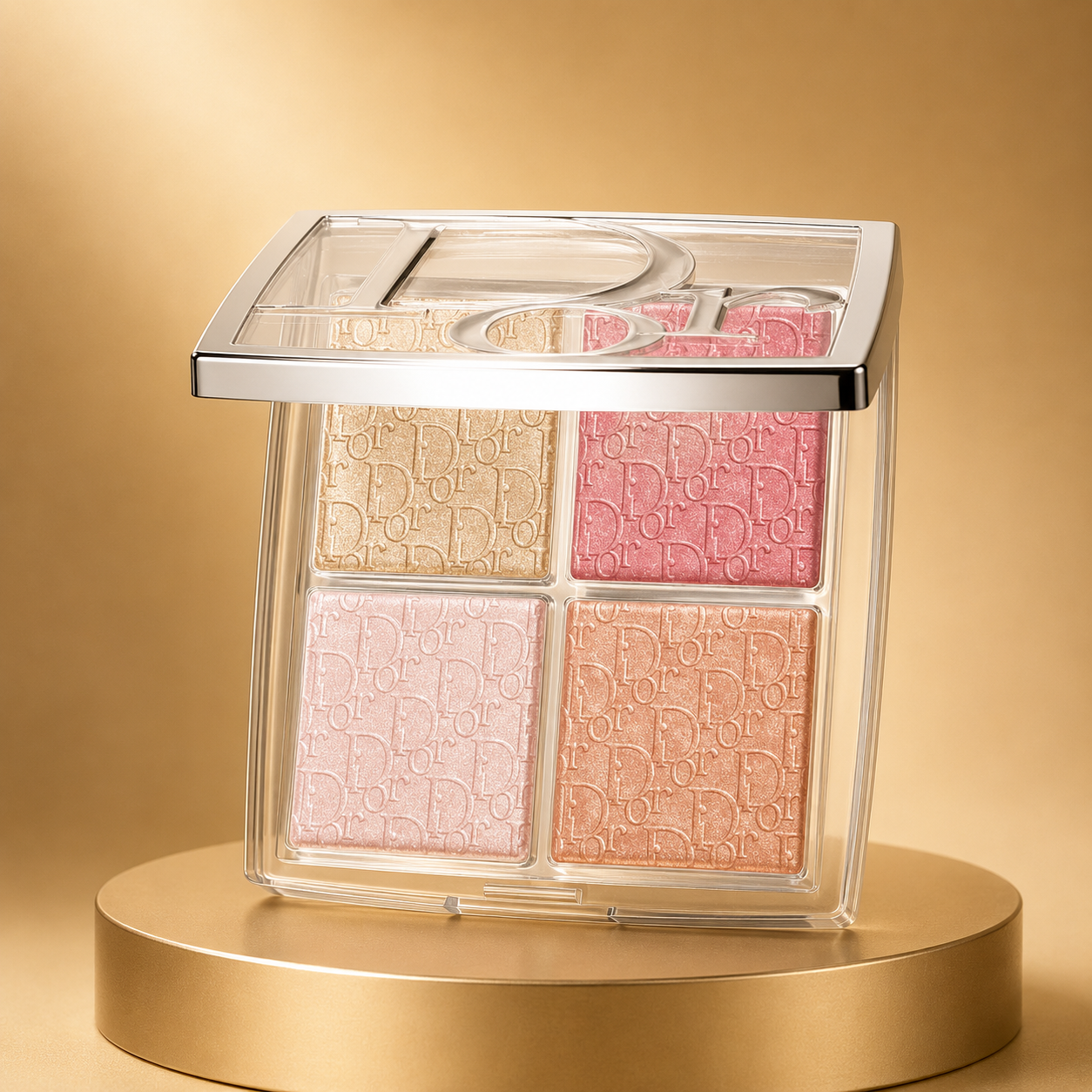 Dior Backstage Glow Face Palette 004 Rose Gold – Premium Highlighting & Blush Palette